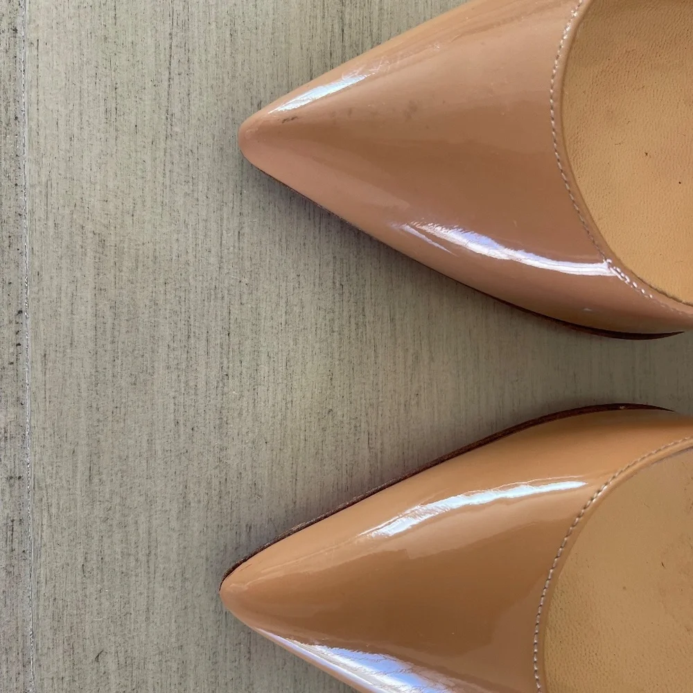 Christian Louboutin Pigalle Follies Patent Leather Nude (OBO) - Picture 2 of 12